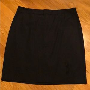 Black summer skirt